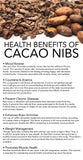 Organic Cacao Nibs  – 227g Bag
