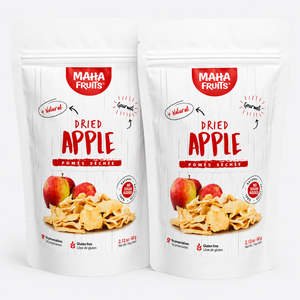 Dried Apple Imported from Peru - Combo Pack (2 Units) - 120g (4.20) oz.