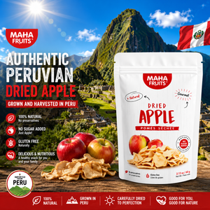 Dried Apple Imported from Peru - Combo Pack (2 Units) - 120g (4.20) oz.