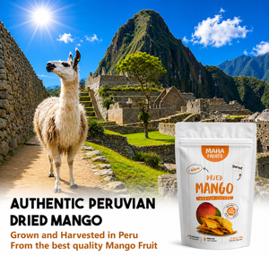 Dried Mango Imported from Peru - Combo Pack (2 Units) - 120g (4.20 oz.) Bag
