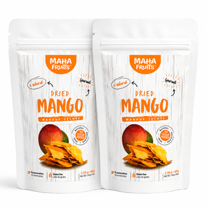 Dried Mango Imported from Peru - Combo Pack (2 Units) - 120g (4.20 oz.) Bag