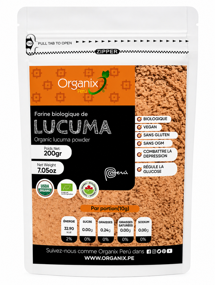 Organic Lucuma Powder - 200g Bag