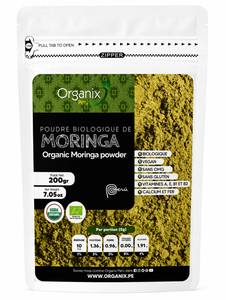 Organic Moringa Powder - 200g Bag