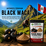 Organic Black Maca Powder -  250g (8.8 oz.) Bag