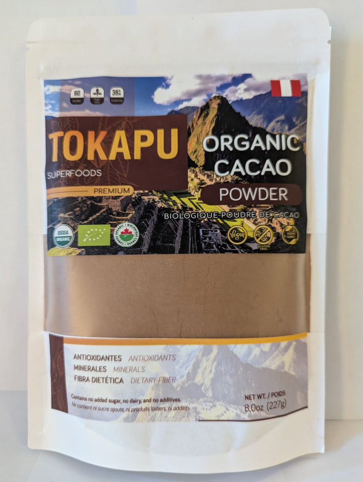 Organic Cacao Powder  – 227g Bag
