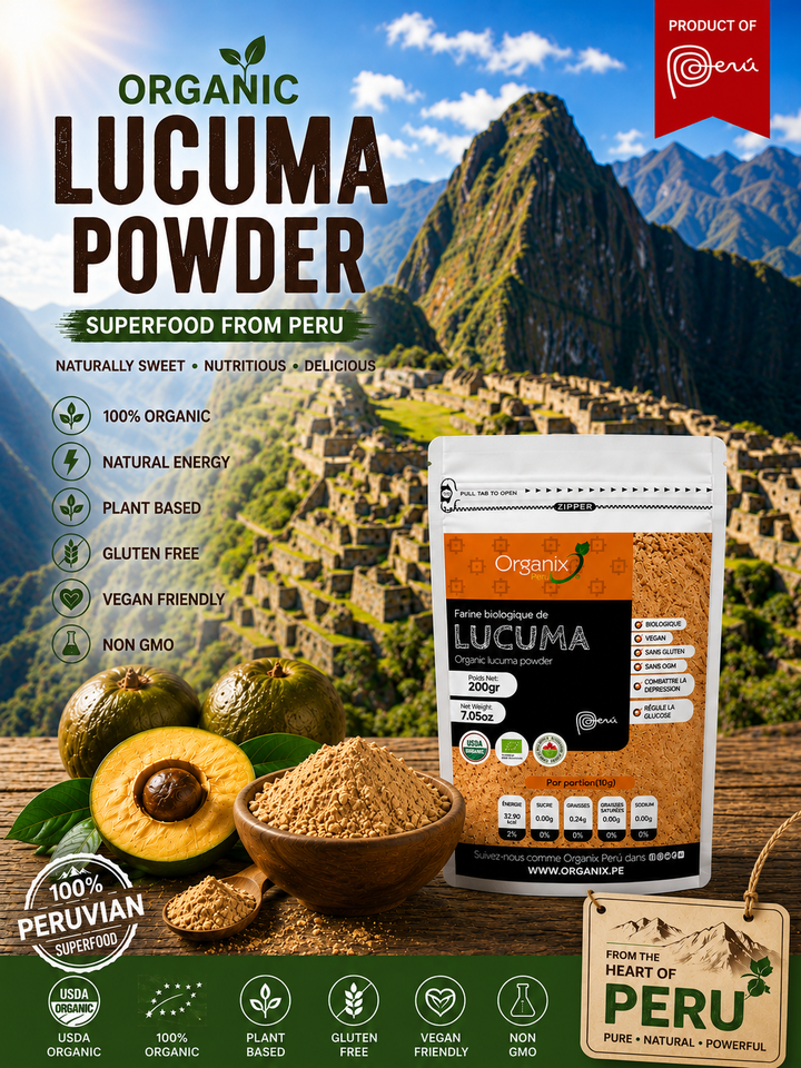 Organic Lucuma Powder - 200g Bag