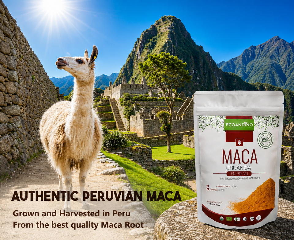 Mixed Maca Powder (Black, Yellow and red)  -  227gr (8 oz.) Bag