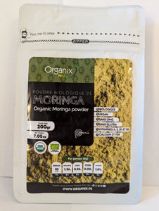 Organic Moringa Powder - 200g Bag