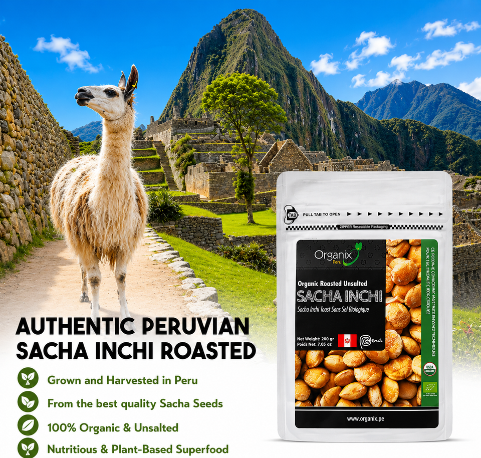 Organic Sacha Inchi Seeds - 200g Bag