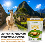 Organic Yellow Maca Powder - 227g (8.8 oz) Bag.