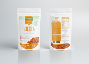 Organic Dried Golden Berries - 200g (7.05 oz) Bag